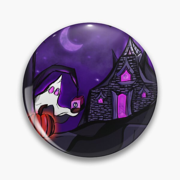 Item preview, Spooky Halloween Scene Art designed and sold by GraphicsByGabby.