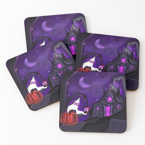Item preview, Spooky Halloween Scene Art designed and sold by GraphicsByGabby.
