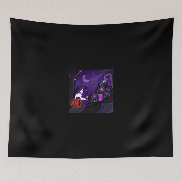 Item preview, Spooky Halloween Scene Art designed and sold by GraphicsByGabby.