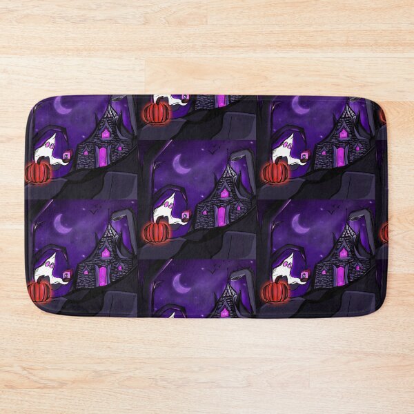 Item preview, Spooky Halloween Scene Art designed and sold by GraphicsByGabby.