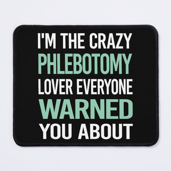 Item preview, Crazy Lover Phlebotomy Phlebotomist designed and sold by BimBamFrank.