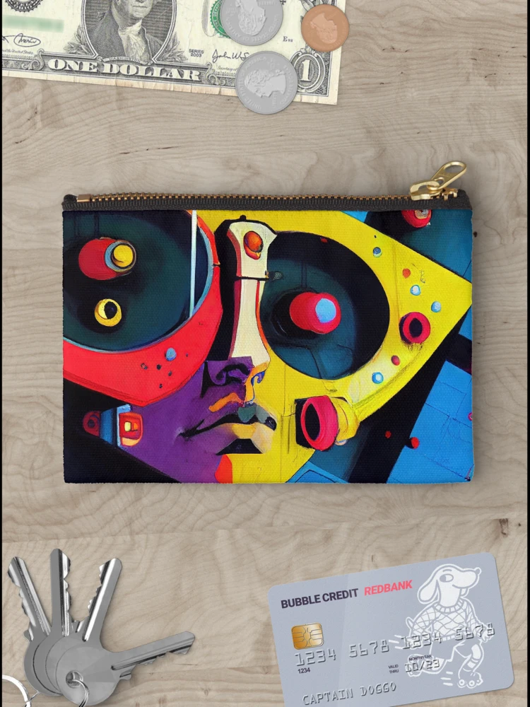 Thumbnail 3 of 4, Zipper Pouch, Cyborg Nation designed and sold by ThinkFun! Design.