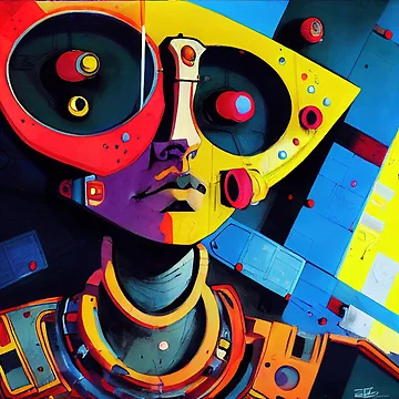 Artwork thumbnail, Cyborg Nation by ThinkFun! Design