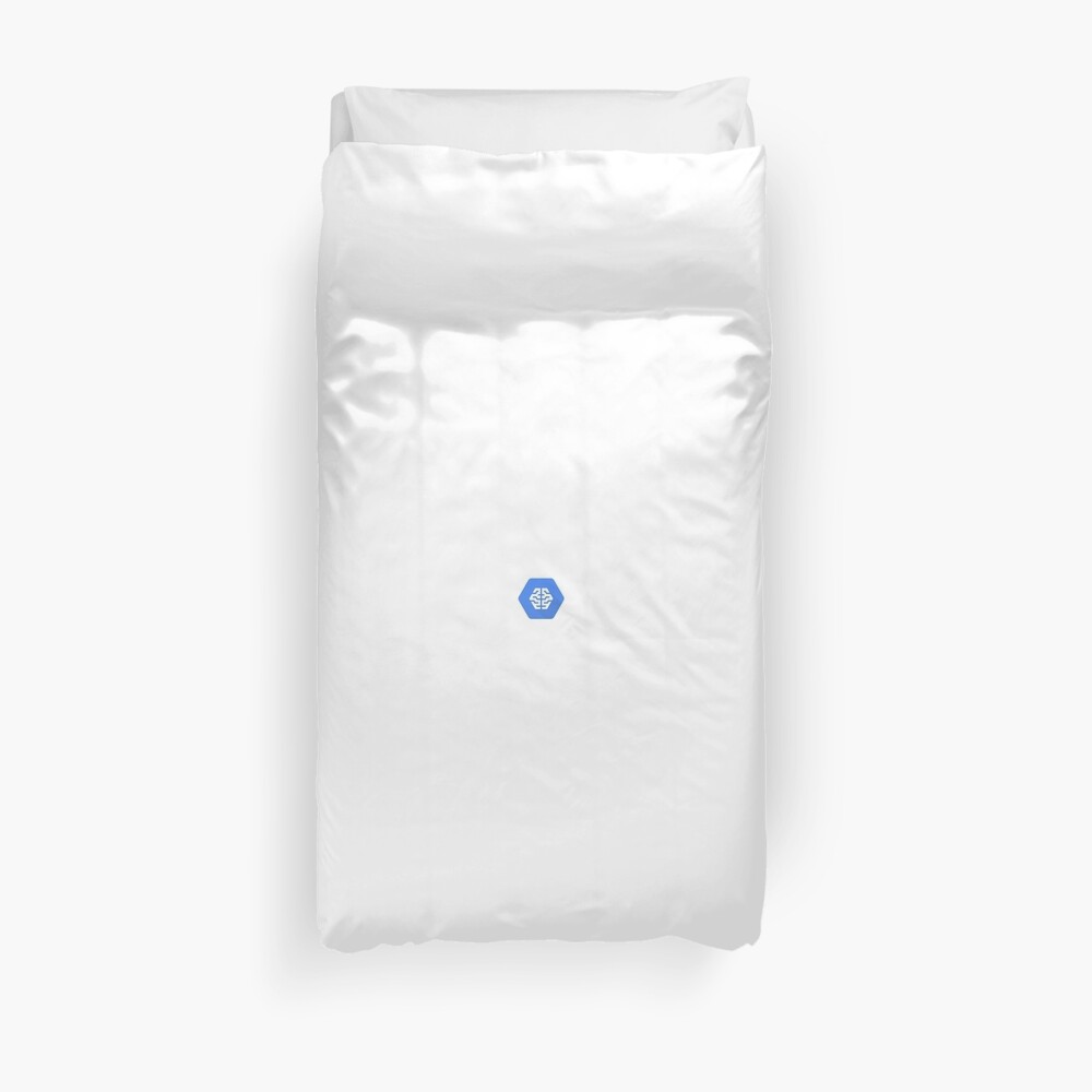 Machine Learning Logo Duvet Cover