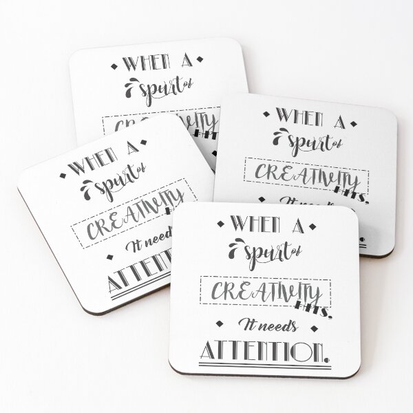 Item preview, When a spurt of creativity hits, it needs attention. designed and sold by yelodahlia.