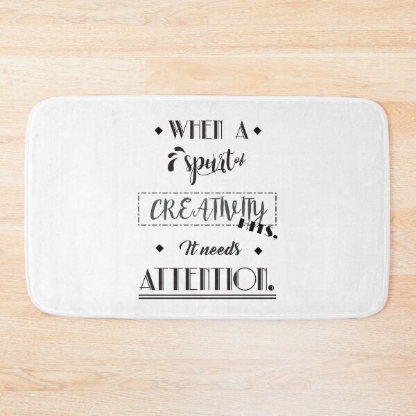 Item preview, When a spurt of creativity hits, it needs attention. designed and sold by yelodahlia.