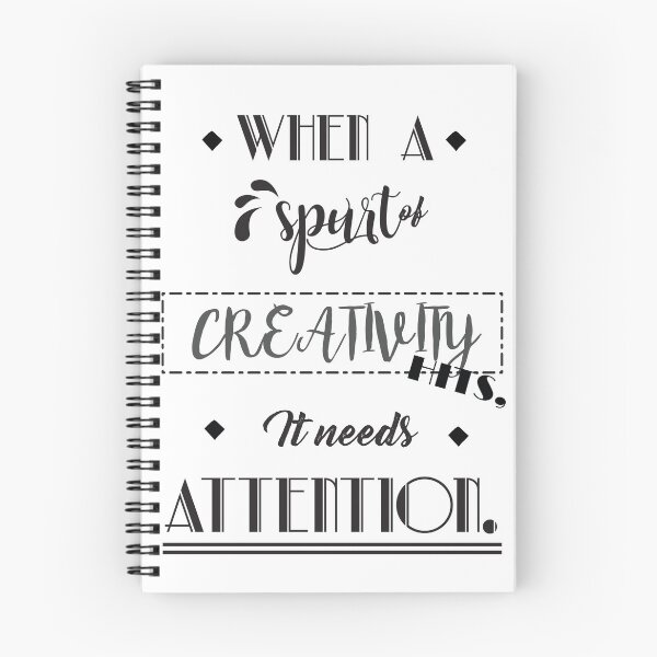 Item preview, When a spurt of creativity hits, it needs attention. designed and sold by yelodahlia.