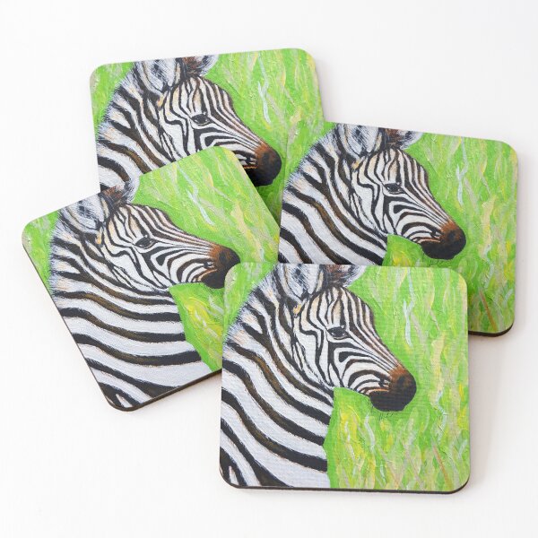 Item preview, Little Zebra Painting designed and sold by Art by Kirsten Sneath.