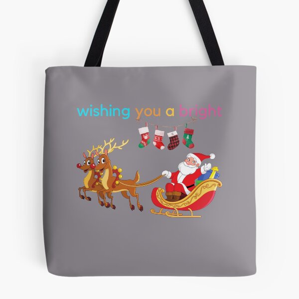 Item preview, Wishing you a bright, merry christmas designed and sold by pookamon14.