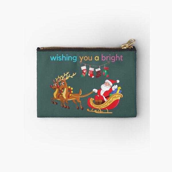 Item preview, Wishing you a bright, merry christmas designed and sold by pookamon14.