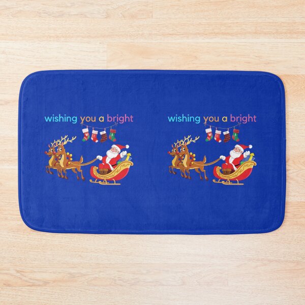 Item preview, Wishing you a bright, merry christmas designed and sold by pookamon14.
