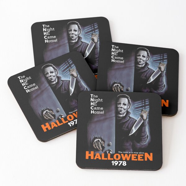 Item preview, Classic Halloween Monster Poster Horror Movie retro killer halloween 1978 designed and sold by Amazefishker.