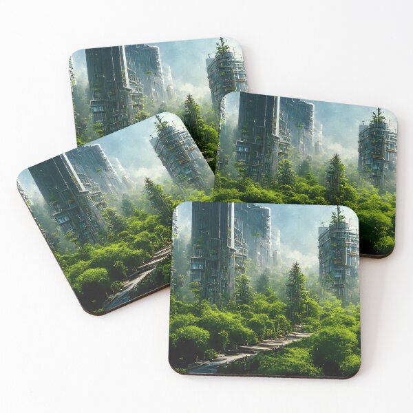 Item preview, Overgrown City designed and sold by Foodcolored.