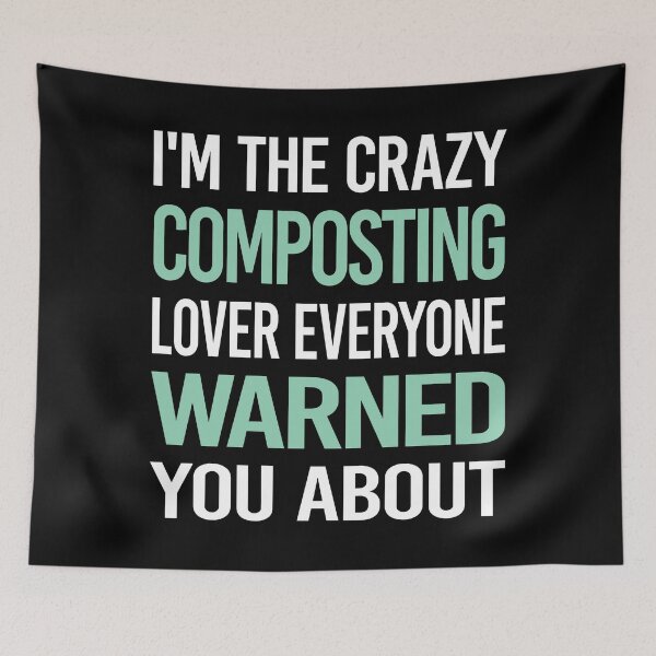 Item preview, Crazy Lover Composting Compost Composter designed and sold by BimBamFrank.