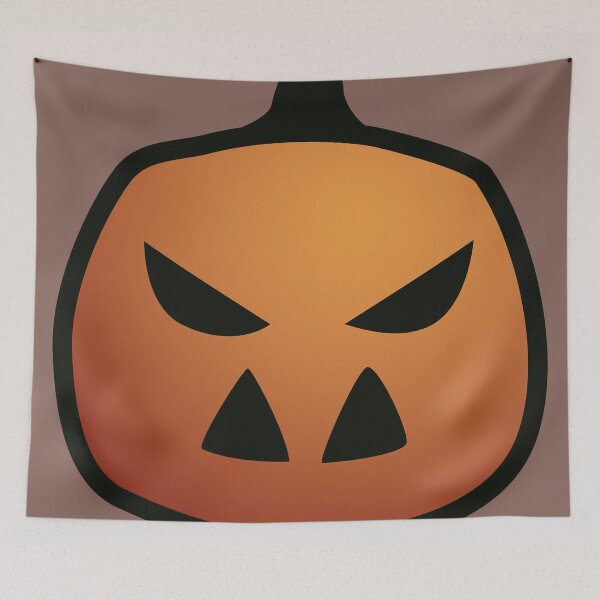 Item preview, Grumpy Scary Pumpkin designed and sold by SmirkingDesigns.