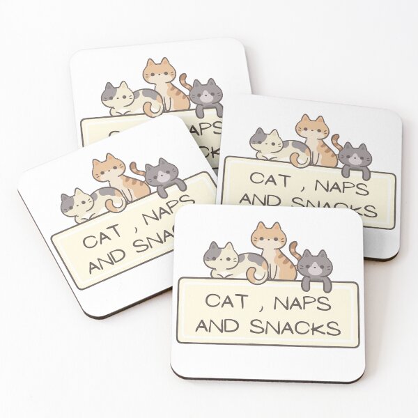 Item preview, CAT , NAPS AND SNACK...  designed and sold by HelloTARA.