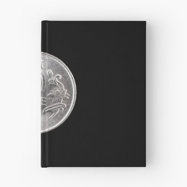 Item preview, Indian fifty paise coin close up on black designed and sold by vitoriaholdings.