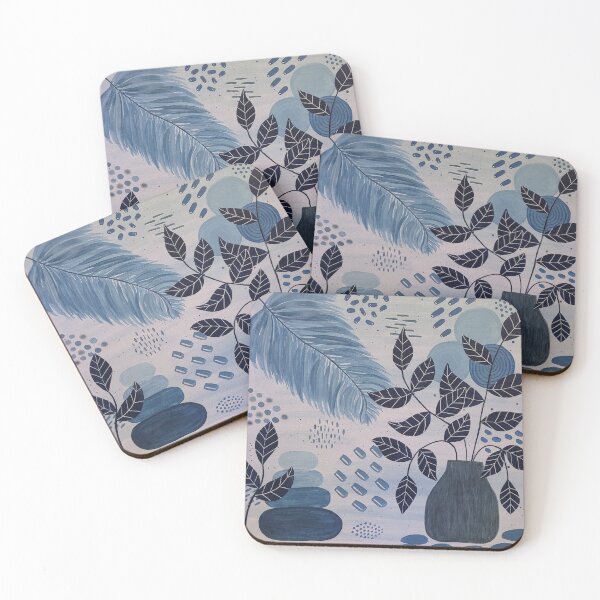 Item preview, Peaceful in Blue designed and sold by SplashingItOn.