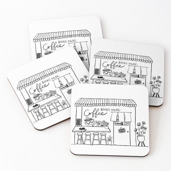 Item preview, Coffee. Books. Music designed and sold by Burgerisad.