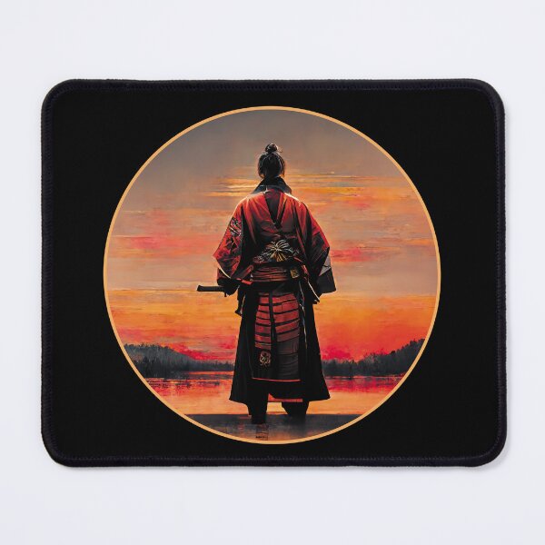 Item preview, Ronin Warrior Artistic Art Landscape | Lonely Samurai designed and sold by TMBTM.