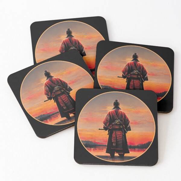 Item preview, Ronin Warrior Artistic Art Landscape | Lonely Samurai designed and sold by TMBTM.
