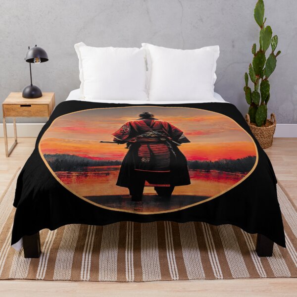 Item preview, Ronin Warrior Artistic Art Landscape | Lonely Samurai designed and sold by TMBTM.