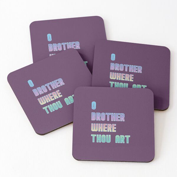 Item preview, o brother where thou art, Colorful letters  designed and sold by CraktmanShop.