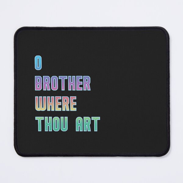 Item preview, o brother where thou art, Colorful letters designed and sold by CraktmanShop.