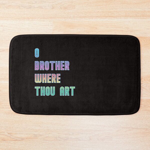 Item preview, o brother where thou art, Colorful letters  designed and sold by CraktmanShop.