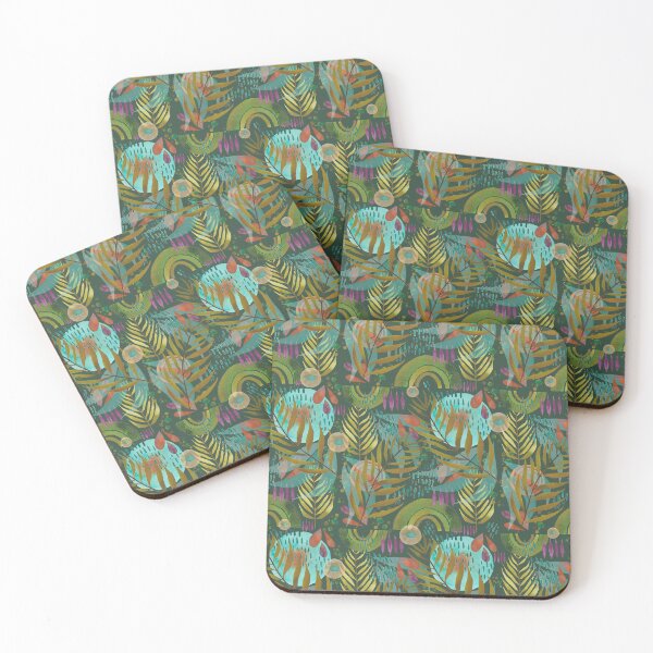 Item preview, Tropical palm print  designed and sold by SarahCarltonArt.