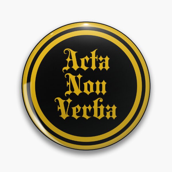 Item preview, Acta Non Verba - Actions Not Words - Latin Phrases designed and sold by JourneyCreative.