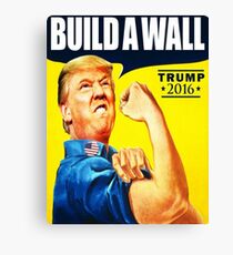 Trump 2017 Build A Wall Canvas Print