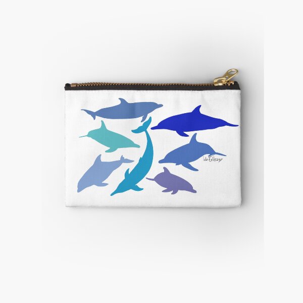 Item preview, Delfines azules designed and sold by Ida Eriksson.