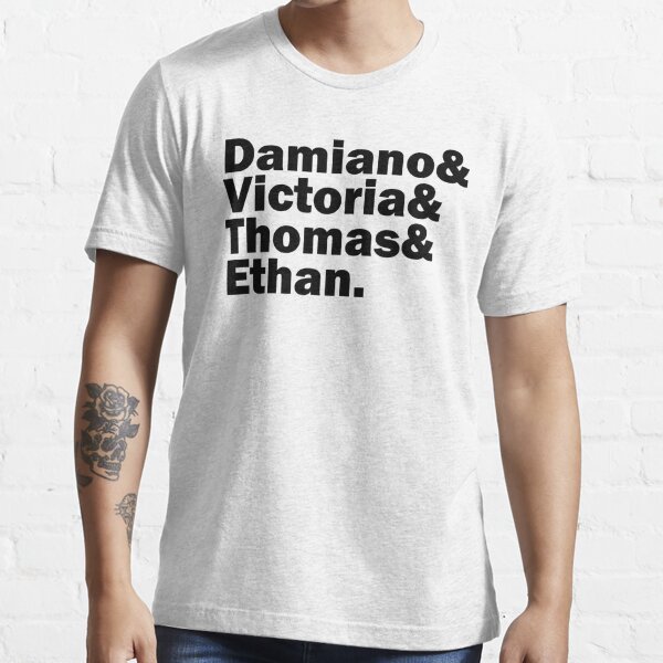 Maneskin Band Members Names Damiano Victoria Thomas Ethan T Shirt For Sale By Designite