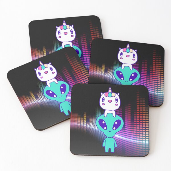 Item preview, Alien with a Unicorn Hat! designed and sold by tmdaliggr.