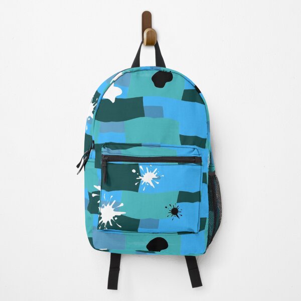 Item preview, black and white ink stain on blue designed and sold by Londley.