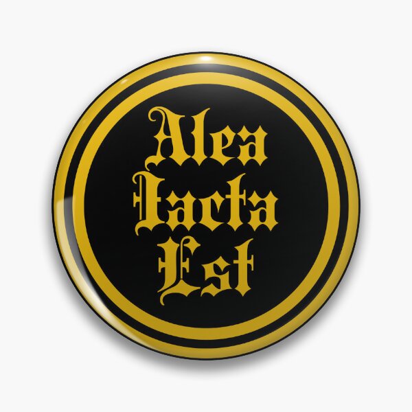 Item preview, Alea Iacta Est - The Die Is Cast - Latin Phrases designed and sold by JourneyCreative.