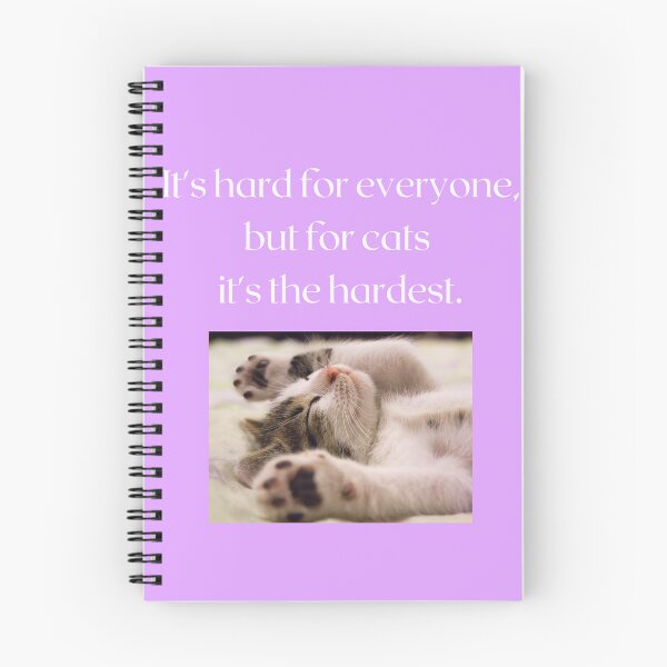 Item preview, The cat  rests and complains about the difficulties. designed and sold by sarantis.
