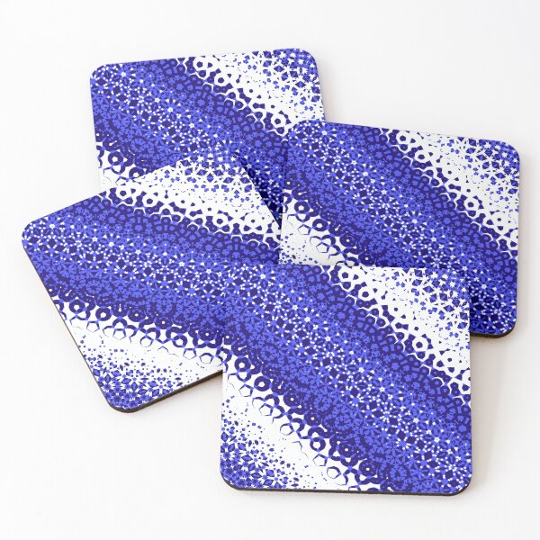Item preview, Mighty Blue Power Abstract Geometry designed and sold by ArticLotusShop.