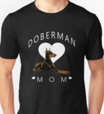 Doberman Mom Unisex T-Shirt