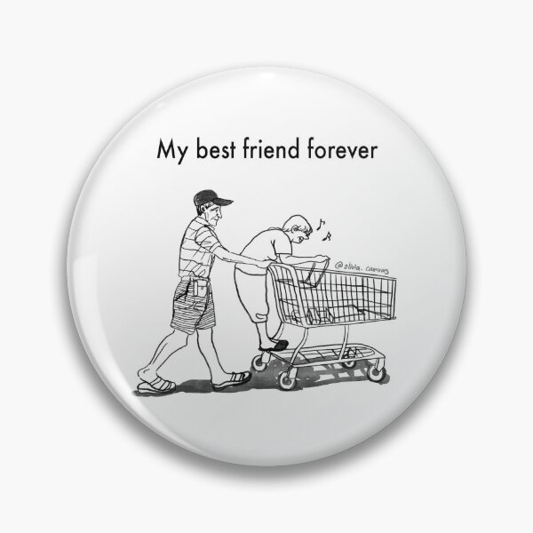 Item preview, My best friend forever designed and sold by oliviacanvas.