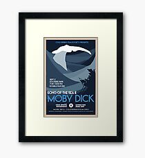 MOBY DICK: Cold Spring Film Society's 2017 Season Poster Framed Print