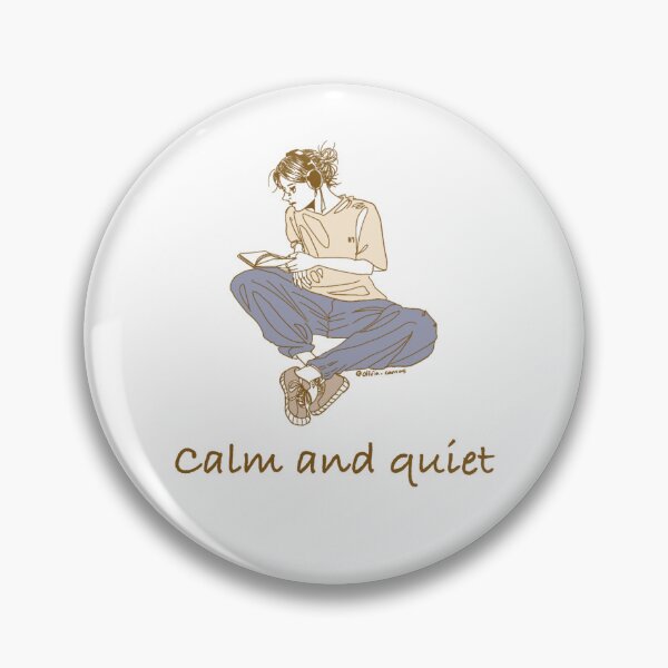 Item preview, calm and quiet designed and sold by oliviacanvas.