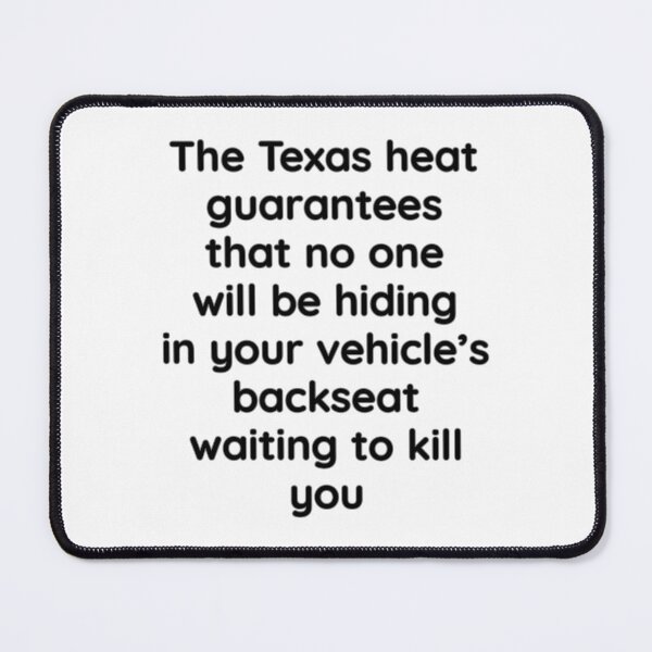 Item preview, Texas Backseat Serial Killer designed and sold by DeusExMachina1.