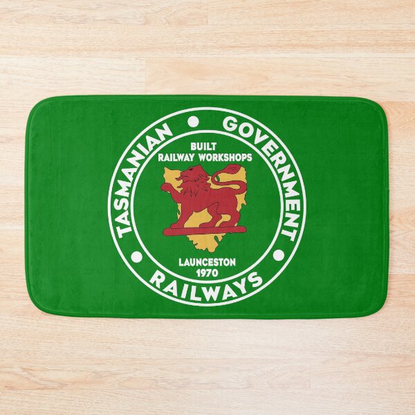 Item preview, Tasmanian Government Railways designed and sold by Green-over-red.
