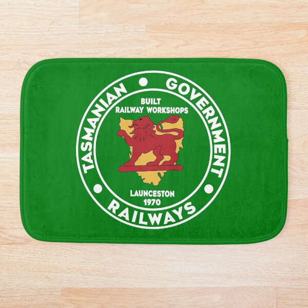 Item preview, Tasmanian Government Railways designed and sold by Green-over-red.