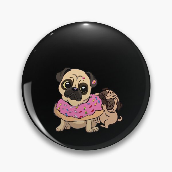 Item preview, Pugkin Donuts - Pugs Coffee And Donuts designed and sold by loat904.
