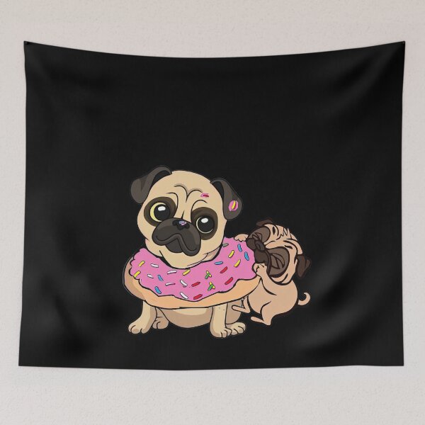 Item preview, Pugkin Donuts - Pugs Coffee And Donuts designed and sold by loat904.