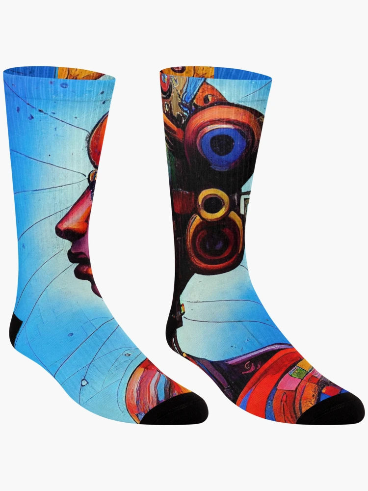 Thumbnail 3 of 5, Socks, Cyborg Nation designed and sold by ThinkFun! Design.