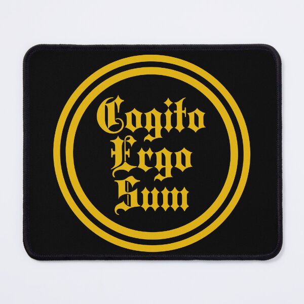 Item preview, Cogito Ergo Sum - I Think Therefore I Am - Latin Phrases designed and sold by JourneyCreative.